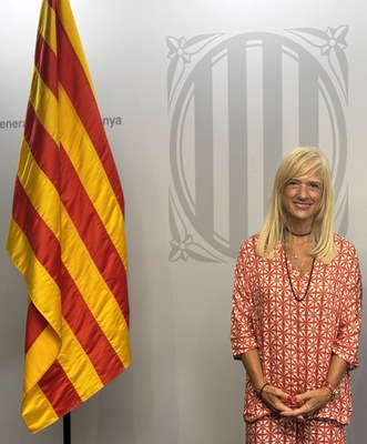 Visita institucional de la  delegada del Govern de Catalunya, Sra. Pilar Díaz Romero