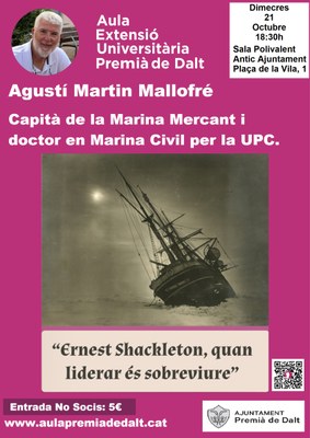 “Ernest Shackleton, quan liderar és sobreviure”