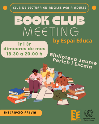 Book's Club: club de lectura en anglès per a adults