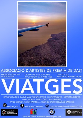 Inauguració de l'exposició "Viatges"