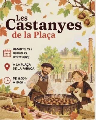 Les castanyes de la plaça