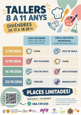Tallers 8-11 anys