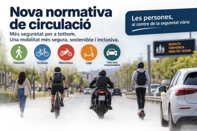 Canvien les regles de la carretera per protegir millor vianants, ciclistes i motoristes