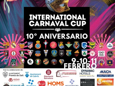 Del 9 a l'11 de febrer, Premià de Dalt acull la International Carnaval Cup