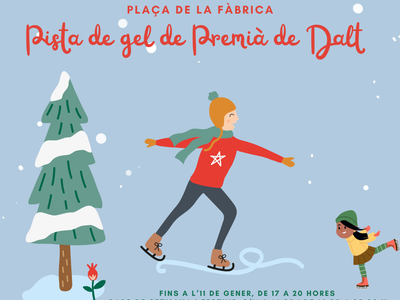 La  pista de gel de La Fàbrica es manté oberta fins l'11 de gener de 2026