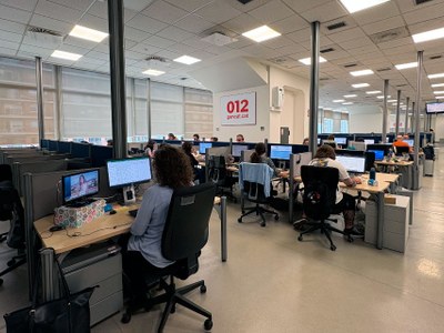 El 012 ampliarà el seu horari als caps de setmana