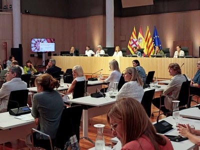 El Ple de la Diputació de Barcelona aprova la nova organització per al mandat 2023-2027