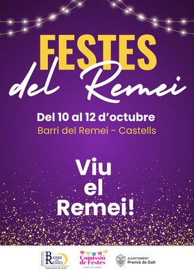 El Remei es vesteix de festa amb un cap de setmana ple d'activitats per a tothom