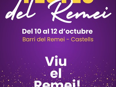 El Remei es vesteix de festa amb un cap de setmana ple d'activitats per a tothom