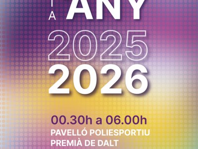 Festa de Cap d'Any: donem la benvinguda al 2026!