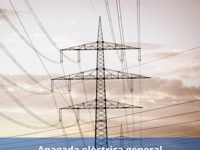 Fi de la Prealerta del Pla de Protecció Civil de Catalunya (PROCICAT) per l'apagada elèctrica general