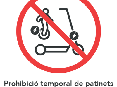 L’accés de patinets elèctrics al transport públic, prohibit temporalment