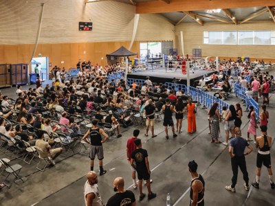 La II vetllada solidària de boxa Trofeu Juli Giner recapta 5.000€
