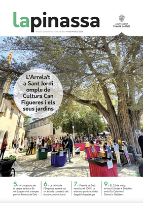 La Pinassa del mes de maig recull l’èxit de l’Arrela’t a Sant Jordi