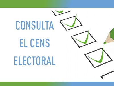 Les consultes sobre el cens electoral es fan del 25 de març a l’1 d’abril a l’Ajuntament