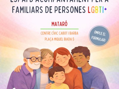 Les famílies també compten: es reprèn l’Espai d’acompanyament per a familiars de persones LGBTI+