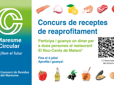 Maresme Circular llança un concurs de receptes de reaprofitament per reduir el malbaratament alimentari