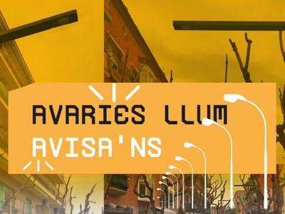 Nou apartat web per a comunicar incidències en l'enllumenat públic