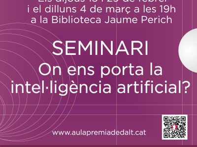 Premià de Dalt acull un seminari sobre Intel·ligència Artificial