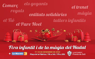Tot a punt per a la Fira infantil i de la màgia del Nadal